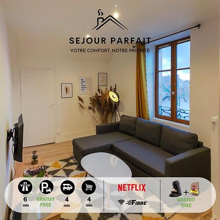 Appart'Hotel Le Strasbourg - Renove, Calme Et Netflix Belfort Εξωτερικό φωτογραφία