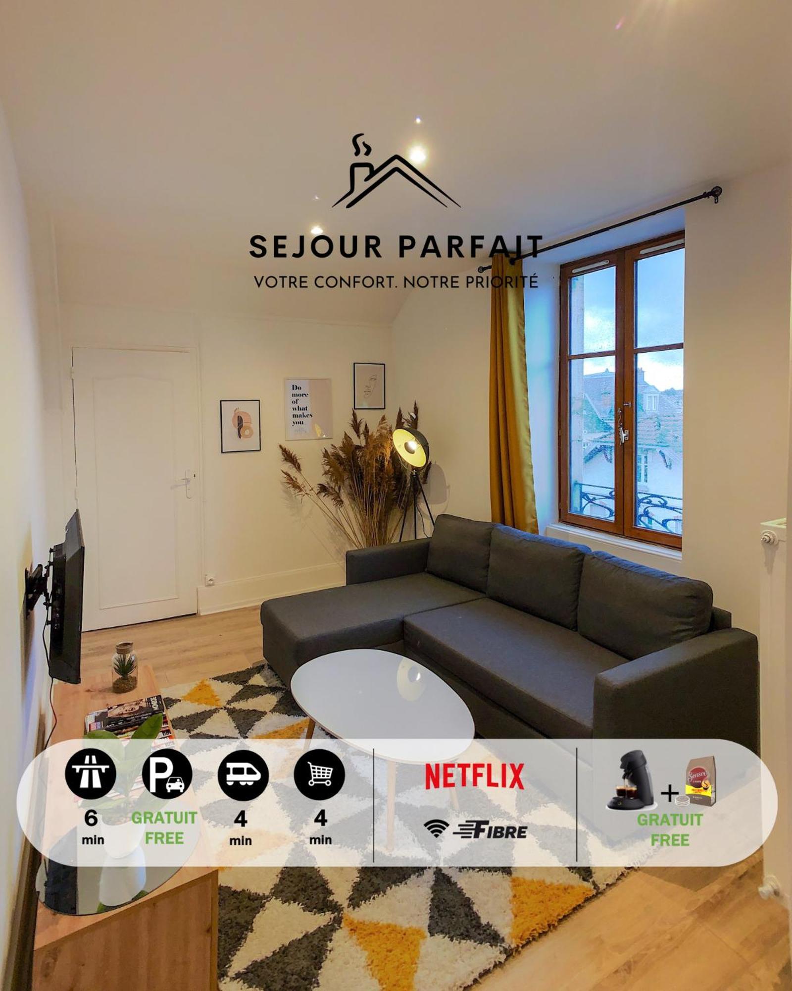 Appart'Hotel Le Strasbourg - Renove, Calme Et Netflix Belfort Εξωτερικό φωτογραφία